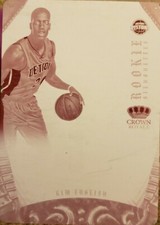 KIM ENGLISH 2012-13 National Treasures PRINTING PLATE 1/1 of 1 Pistons Preferred