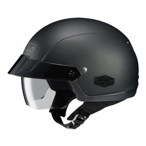 HJC Adult IS-Cruiser Open Face Motorcycle Helmet Matte Black Size XL - Picture 1 of 1