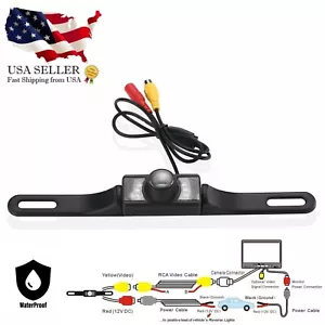 Rear View Camera Backup License Plate for SONY XAV-AX5500 XAVAX550, Night Vision - Picture 1 of 6