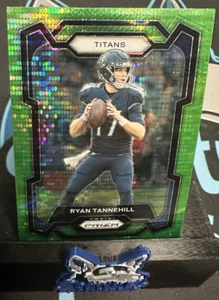 2023 Panini Prizm - Neon Green Pulsar Prizm - #290 Ryan Tannehill - Titans - Picture 1 of 3