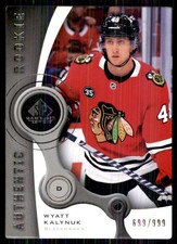 2021-22 SP Game Used '05-06 Retro Rookies Wyatt Kalynuk Rookie 699/999 #R42