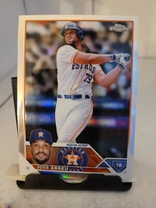2023 Topps Chrom Jose Abreu #41 Houston Astros Refraktor - Bild 1 von 2