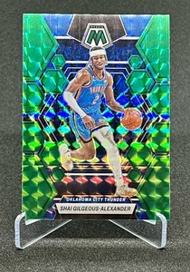 Shai Gilgeous-Alexander 2022-23 Panini Mosaic Green Prizm