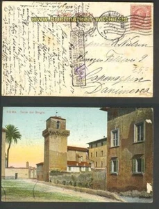 Italien Auslands-Zensur-AK Rom 26.8.1917 (23835) - Bild 1 von 1