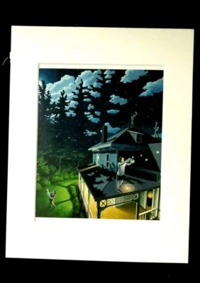 "Firefly Constellation" by Rob Gonsalves 11 x 14 Matted Print
