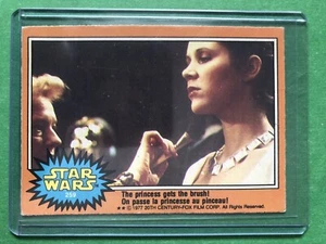 1977 Topps Star Wars  #259 The princess gets the brush! - Picture 1 of 2