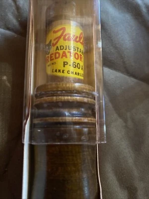 Vintage NOS Faulk’ S Predator Call P – 60 A Adjustable In Box - Image 1 of 4