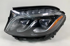 2017 2018 2019 Mercedes GLS-Class Left Driver Side LED Intelligent Headlight OEM - Picture 1 of 17
