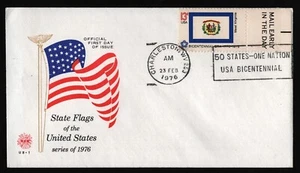 #1667 13c West Virginia, WEB-Solapa Sellada-Ciudad Cancelar FDC **CUALQUIER 5 = ENVÍO GRATUITO** - Imagen 1 de 1