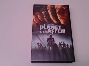 Planet der Affen 2001 VHS German PAL Video Großbox Tim Burton Mark Wahlberg - Bild 1 von 5