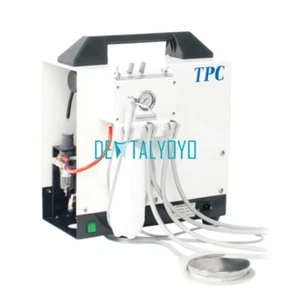 Unidad de turbina dental portátil autónoma TPC PC2635 con compresor de aire FDA - Imagen 1 de 6