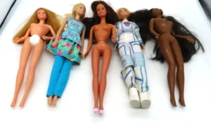Barbie Dolls Lot Of 5 As Is - Picture 1 of 15