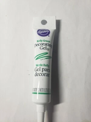 Gel decorativo Wilton Tube 0,75 oz verde Kelly Foto 1 de 2