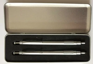 Schreibset aus Kugelschreiber und Metall-Bleistift, Zeitschrift "stern" - Foto 1 di 5