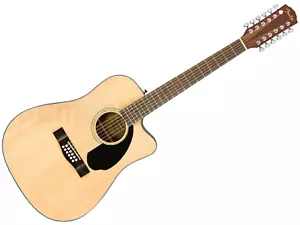 FENDER CD-60SCE 12 CORDE CHITARRA ACUSTICA ELETTRIFICATA ,NUOVA ACOUSTIC GUITAR - Foto 1 di 1