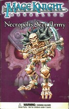 WIZKIDS MAGE KNIGHT REBELLION 'NECROPOLIS SECT ARMY' * BOX SET NUOVO Gd45