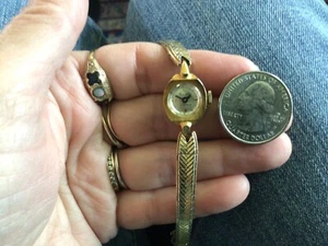 Vintage Pierre Vallee 21 jewels ladies Watch Vintage circa 1950-60s, gold filled - Picture 1 of 5