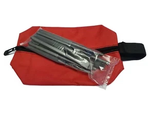 AIRCRAFT- AEROSPACE TOOLS 16PC CHISEL AND PUNCH SET IN STORAGE POUCH MECHANICS - Picture 1 of 2