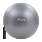 KM-Fit gym ball 65 cm fitness ball sports ball Pilates ball yoga ball Grey