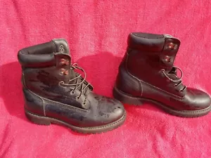 TEXAS STEER BLACK BOOTS SIZE 11 - Picture 1 of 24