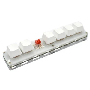 7-Key HID Standard Keyboard USB Interface Custom Macro Mini Mechanical Keyboard - Picture 1 of 4