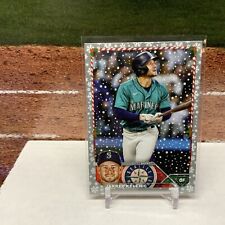 JARRED KELENIC - 2023 TOPPS HOLIDAY METALLIC PARALLEL CARD #H42 SEATTLE MARINERS