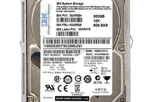 Disk  IBM HDD 600GB 10K SAS 6G 2.5" SFF - Picture 1 of 2