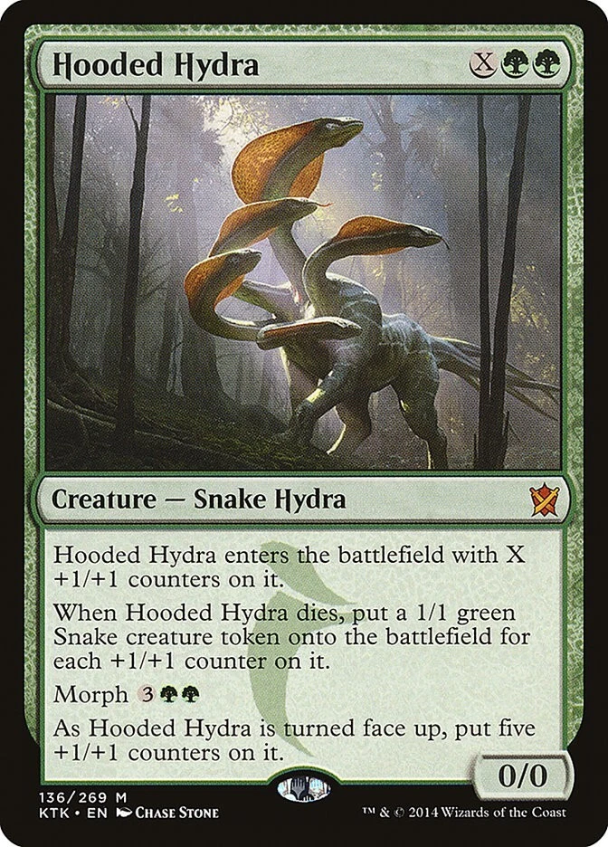 Khans of Tarkir Hooded Hydra MTG Magic the Gathering NM - Image 1 of 1