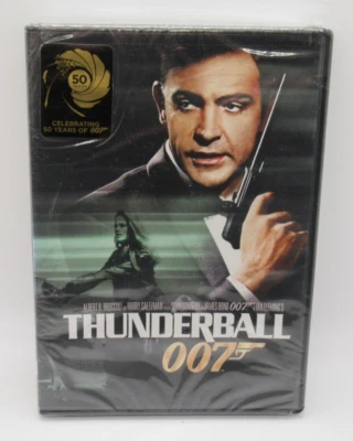 THUNDERBALL - 007 DVD MOVIE, SEAN CONNERY, CLAUDINE AUGER, ADOLFO CELI, WS - Image 1 of 2