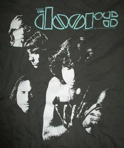 2009 The DOORS (MED) Shirt JIM MORRISON ROBBY KRIEGER RAY MANZAREK JOHN DENSMORE - Picture 1 of 2