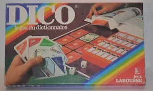 ANCIEN JEU DE SOCIETE DICO LE JEU DU DICTIONNAIRE LAROUSSE - Foto 1 di 2