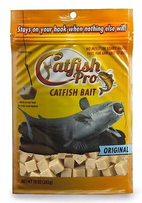 Catfish Pro Original Catfish Bait Catches Blue Channels Bullheads even Flatheads - Image 1 of 4