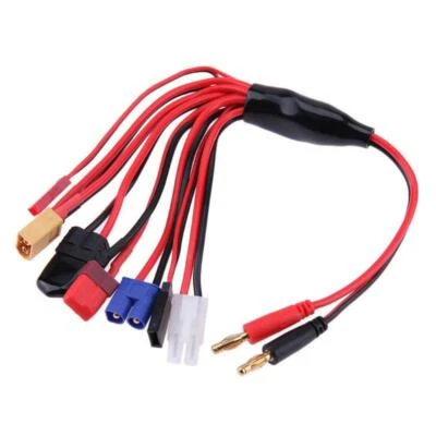 8in1 Rc Car Battery Charging Charge Cable For Tamiya Hpi Losi Kyosho Traxxas - Image 1 of 4