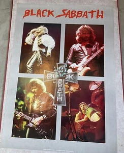 1982# Rare POSTER BLACK SABBATH MOB RULES 35x24’’#90x62 Cm New Old Stock - Picture 1 of 5