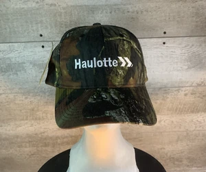 Haulotte Camouflage Baseball Cap Hat Mossy Oak Embroidered Adjustable New - Picture 1 of 8