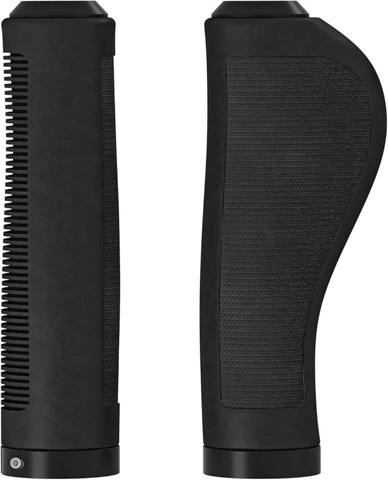 Empuñadura ergonómica de goma para manillar de bicicleta Brooks - negra, 130/130 mm nueva Foto 1 de 1