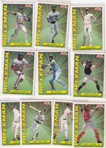 1991 SCORE RIFLEMAN SET OF 10 * GRIFFEY JR BO JACKSON DAVIS * PULL FACTORY SET - Bild 1 von 1