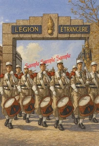 Französische Fremdenlegion. A4 Poster. - Bild 1 von 1