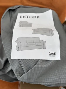 Nagelneuer Ikea EKTORP Bezug für 3er Sofa, Remmarn hellgrau, 104.723.77  - Bild 1 von 1