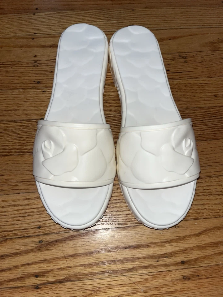 Valentino Rubber Atelier 03 Rose Edition 25/40mm Platform Slide Sandals Size 42 - Image 1 of 4