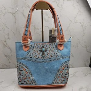 Montana West Faux Leather Shoulder Bag Purse - Picture 1 of 19