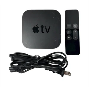 Apple TV 4K 1st Gen HDR Model A1842 - 32GB HD Media Streamer with Remote - Picture 1 of 10