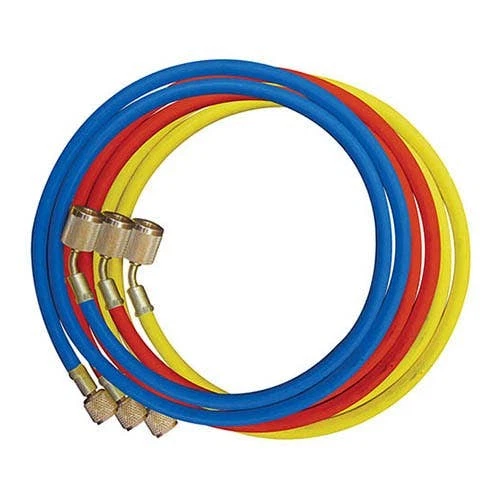 Mastercool 45336 Set of 3-36" Standard Hoses w/Shut-Off Valve Fitting - Image 1 of 1