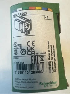 SCHNEIDER ELECTRIC ZD4PA203 Contact Block, 4 NO Direction Joystick, 6A, 120 - Picture 1 of 4