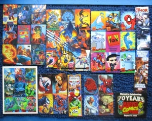 39 UNCUT PROMO + KARTEN Marvel Masterpieces FLEER ULTRA X-MEN Spider-Man WOLVERINE + - Bild 1 von 8