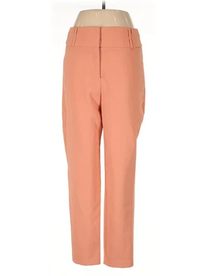 7th Avenue Design Studio New York & Company Women Orange Casual Pants 4 - Image 1 of 2
