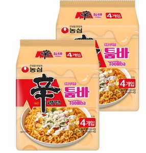 SHIN Ramen Toomba 8PACK 137g Korea Instant Ramen Spicy Cheese Noodle Korean - Bild 1 von 1
