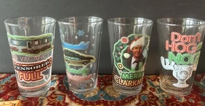 National Lampoon’s Christmas Vacation 4er Set Pint Gläser 16 Unzen Griswolds - Bild 1 von 6