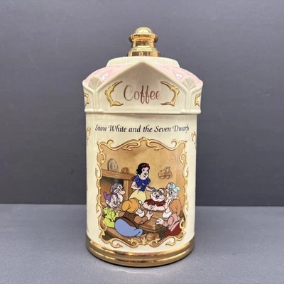 Bote de café Lenox Disney 1997 clásicos animados Blancanieves y siete enanitos #3 Foto 1 de 4