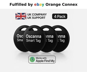 4X Oscanna Aire Etiqueta Rastreador para Apple Encuentra My IPHONE – Airtag - Imagen 1 de 11
